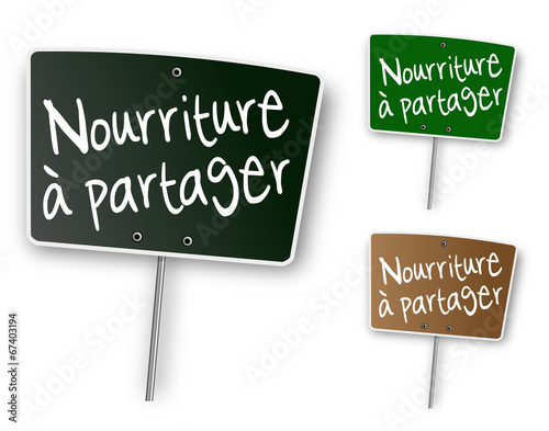 Nourriture à partager