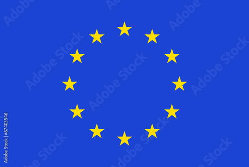 European flag. Vector