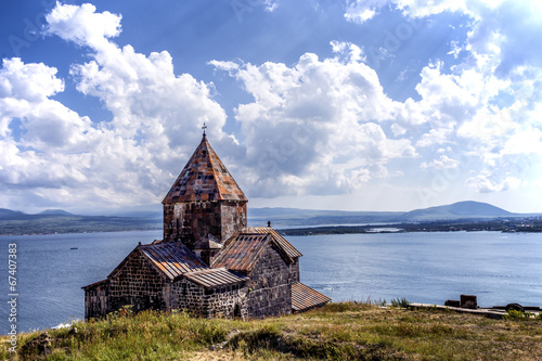 Sevanavank, Church at Lake Sevan photo
