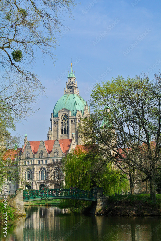 Obraz premium Hannover Rathaus
