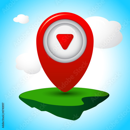 Vector Icon Pin