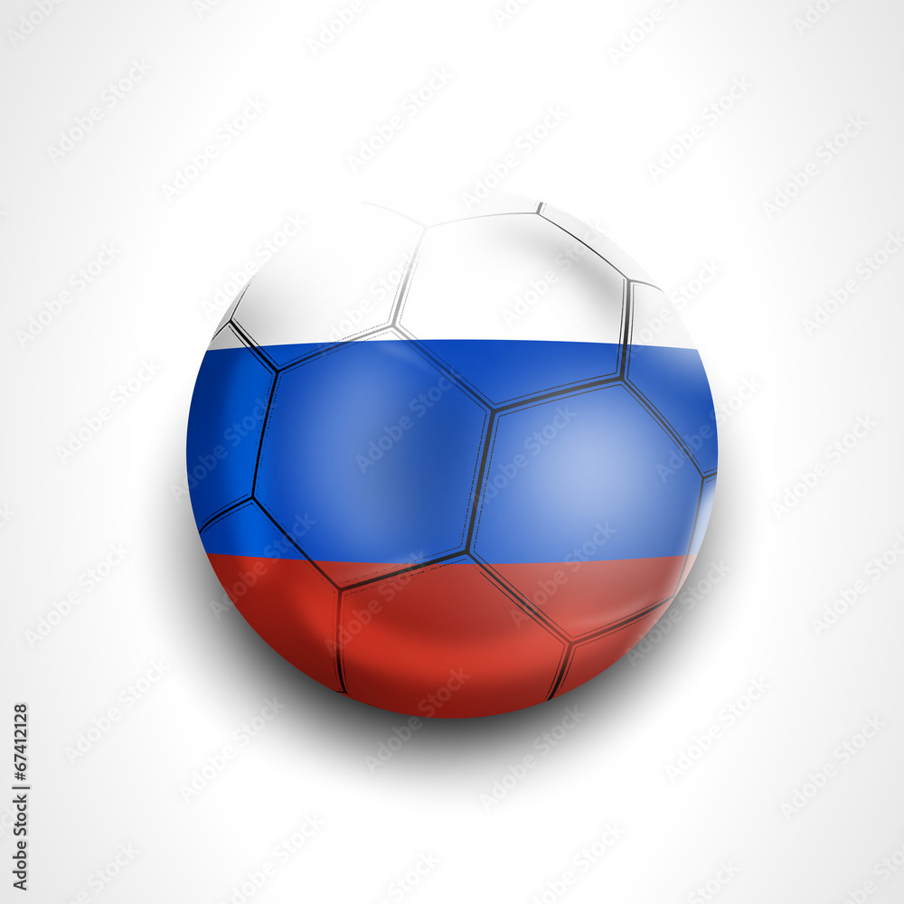 Russia Football Design