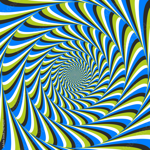 optical illusion swirl ccw photo