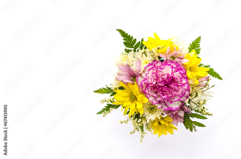 Naklejka premium Bouquet flowers