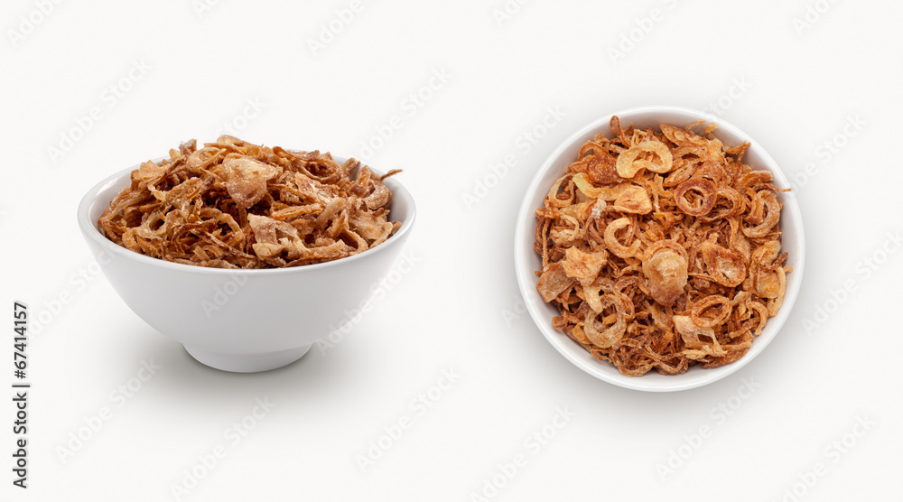 dry onion white background, view from front and top dry onion white background, view from front and top