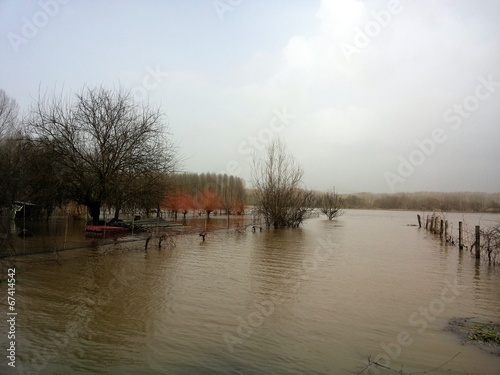 Bild auf Leinwand Alluvione