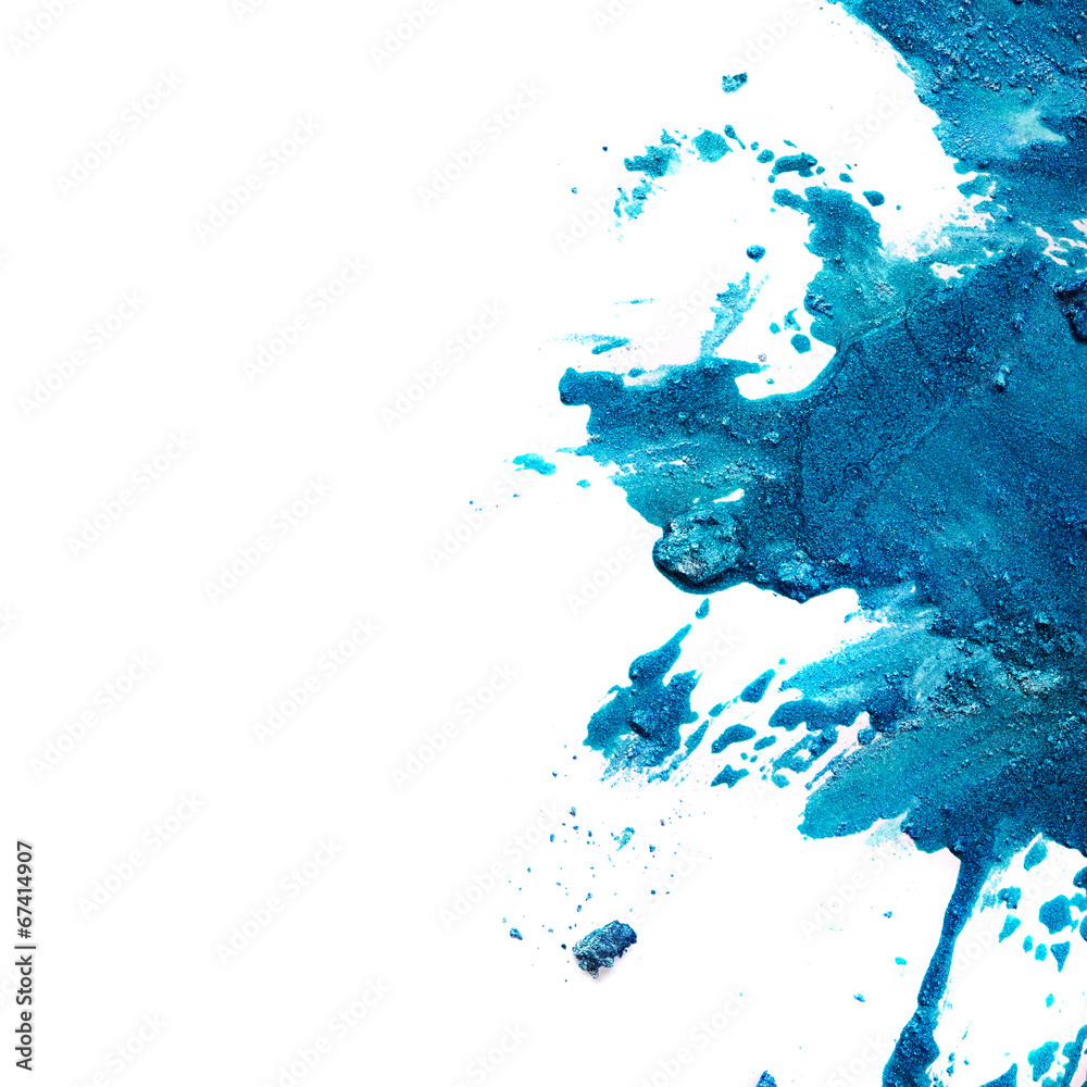 Fototapeta premium Blue nail polish