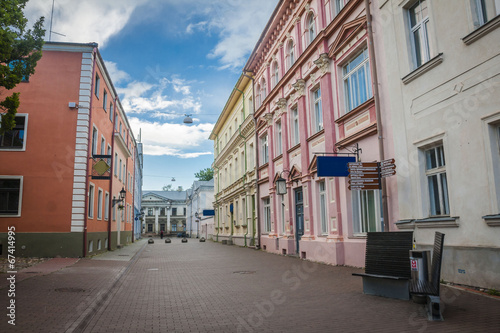 Amazing city centre of academic city Tartu, Estonia