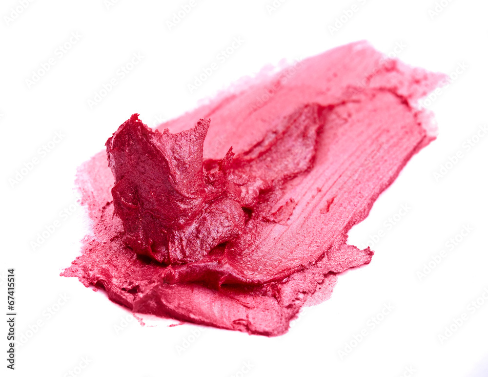Obraz premium Smudged lipstick