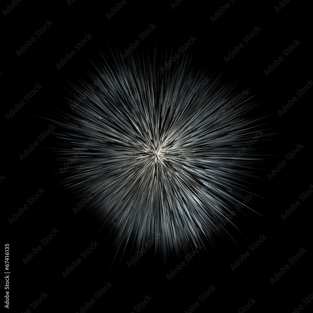 Fototapeta premium Expolderende ster