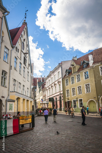 Old Street of Tallinn Estonia © anilah