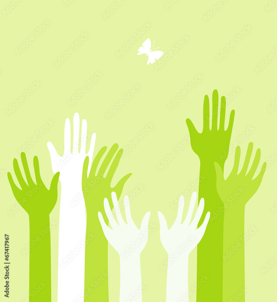 Obraz premium Go green