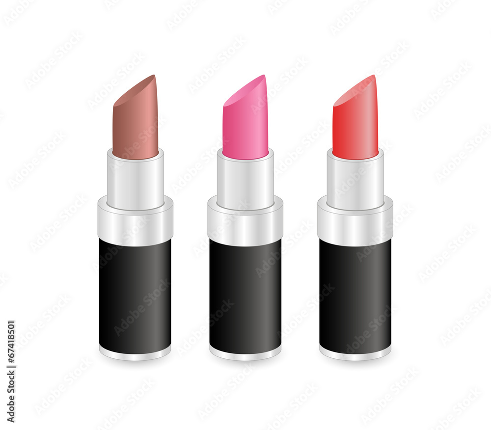 Three lipsticks Three lipsticks