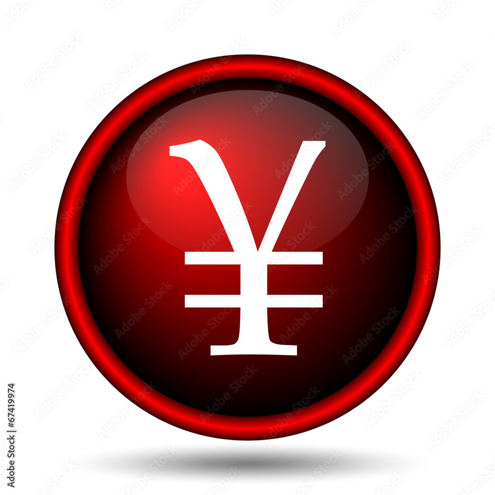 Obraz premium Yen icon
