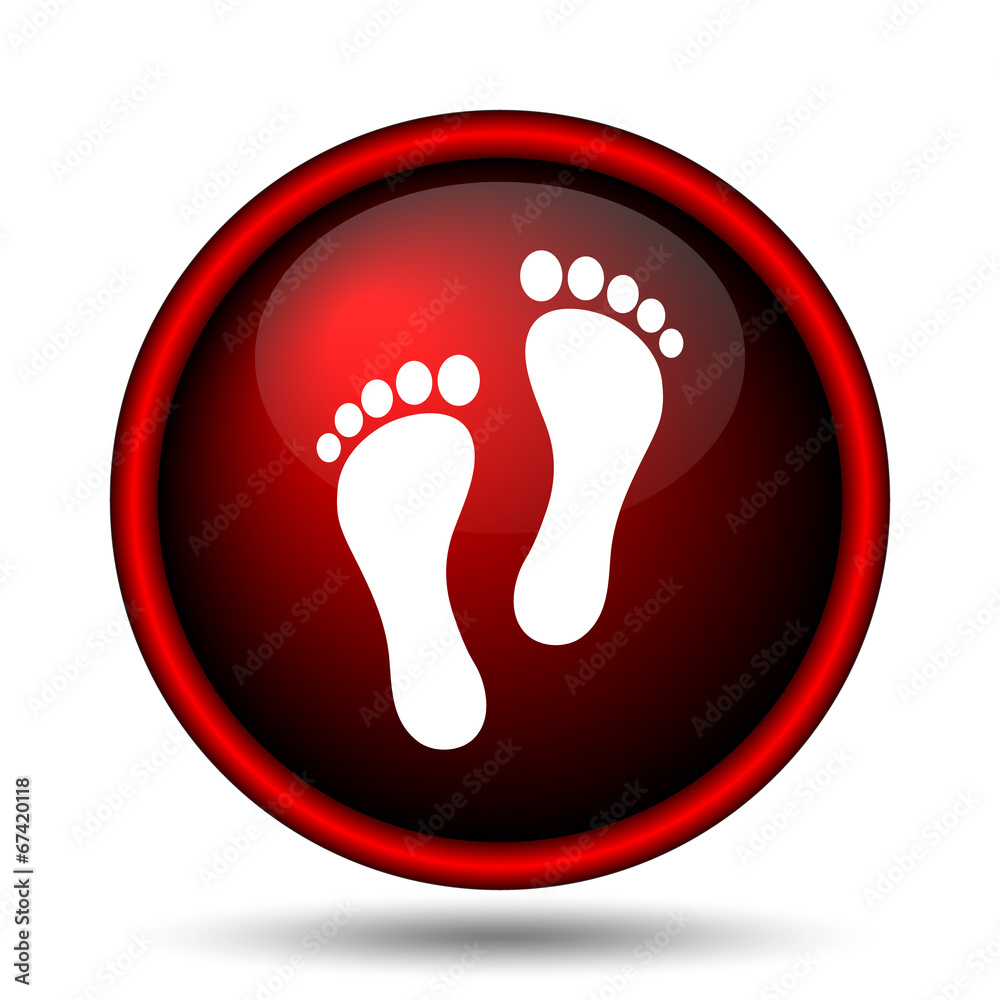 Foot print icon Foot print icon