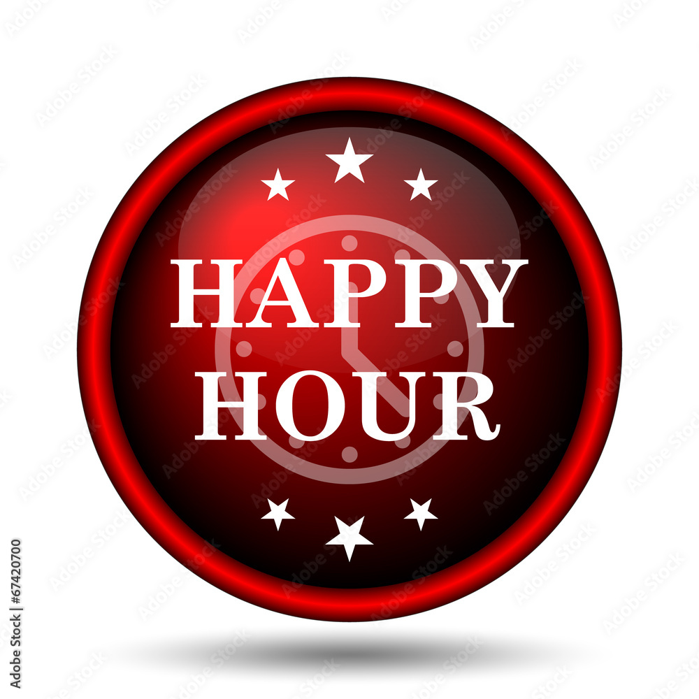 Happy hour icon Happy hour icon