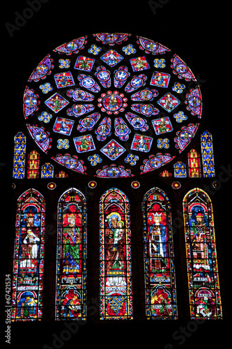 Grand vitrail de Chartres