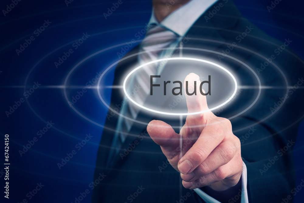 High Levels of Fraud Concept High Levels of Fraud Concept