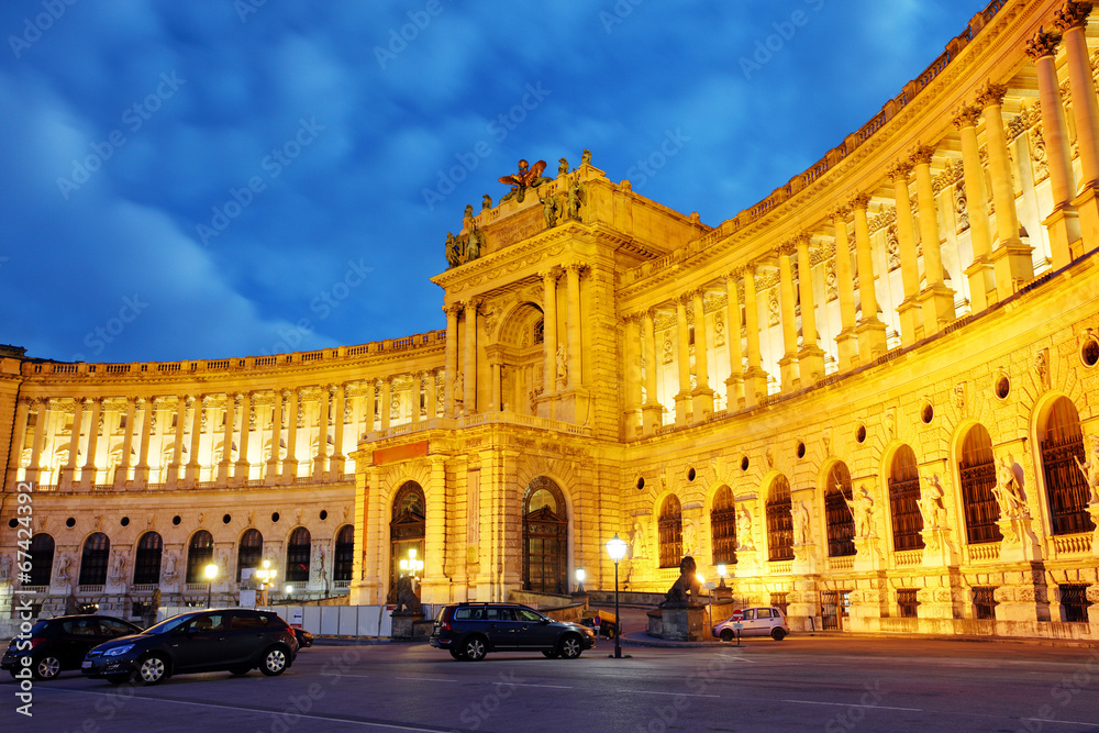 Obraz premium Vienna Hofburg palace