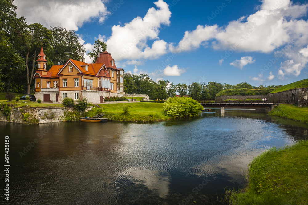 Kuressaare (Saaremaa island, Estonia, Europe)