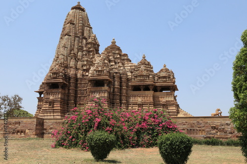 Die Tempelstadt Khajuraho in Indien photo