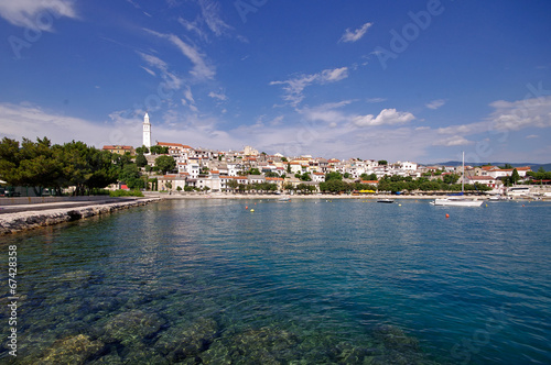 Panorama of Novi Vindolski in Croatia