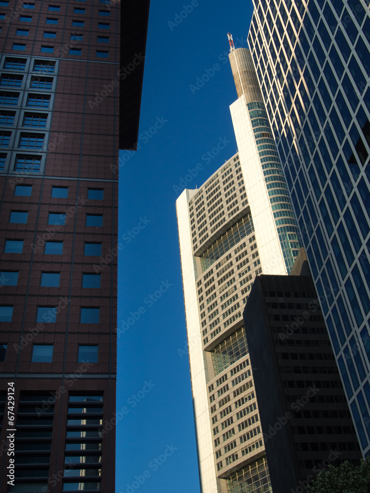 Business buildings ( Japan-Center and Taunus Tower ); Frankfurt Business buildings ( Japan-Center and Taunus Tower ); Frankfurt