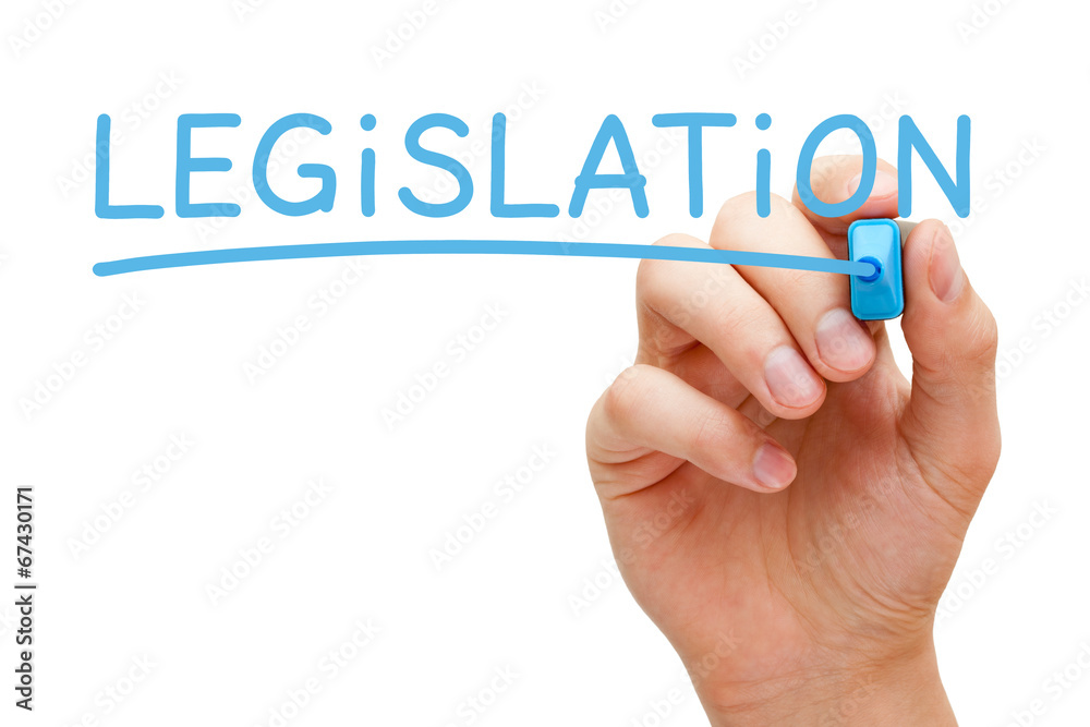Handwritten Word Legislation With Blue Marker Handwritten Word Legislation With Blue Marker