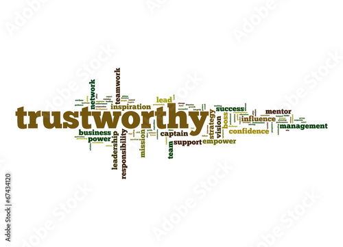 Trustworthy word cloud