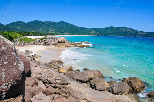 Swimming and enjoying the beach and nature of Lopes Mendes in Il © diegocardini