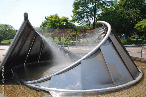 公園のシャワー