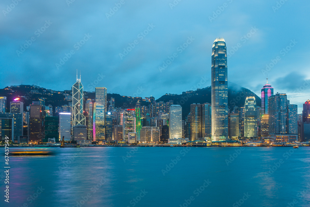 Fototapeta premium Hong Kong Victoria Harbour