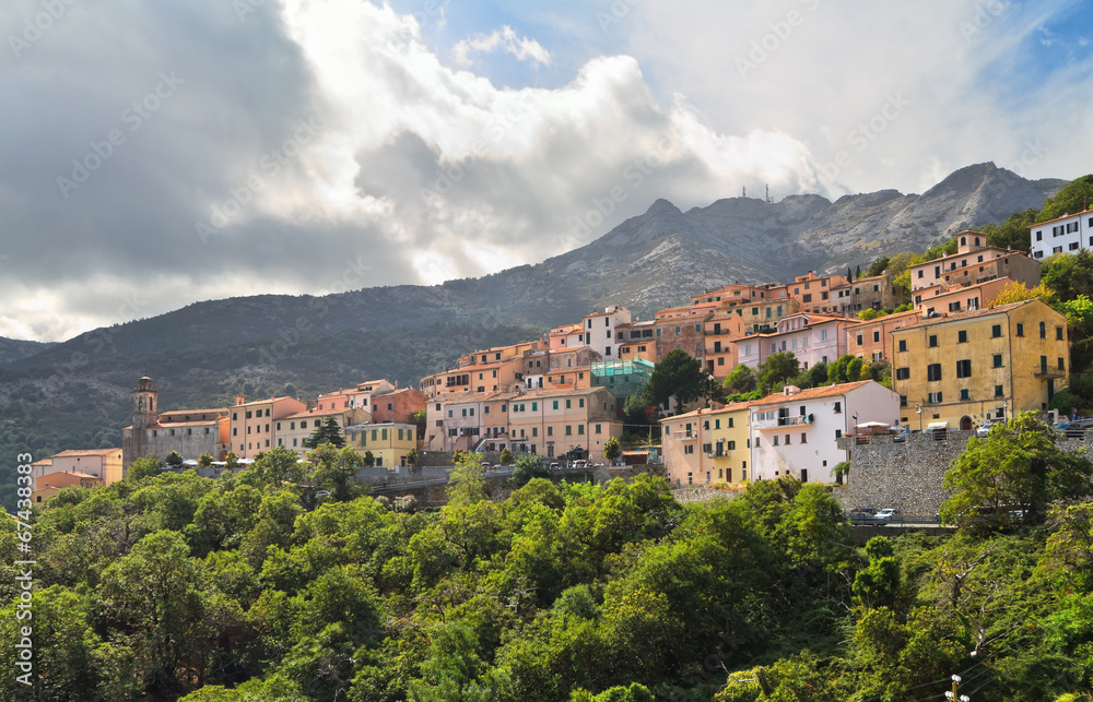 Marciana village - Elba island