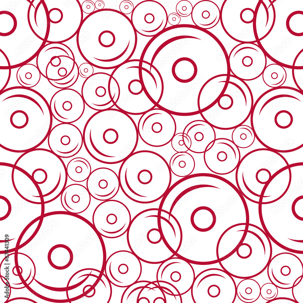 Vector donuts pattern