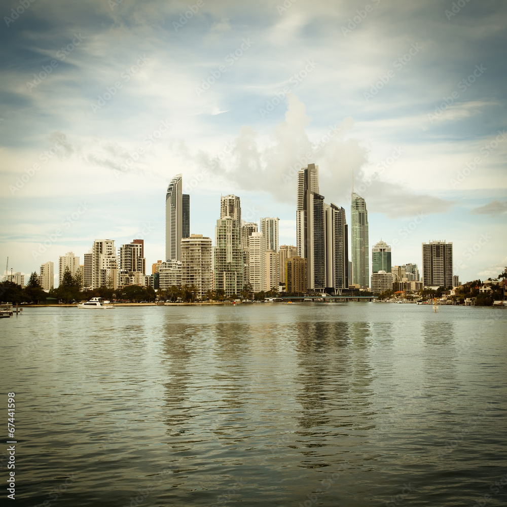 Fototapeta premium Australia's Gold Coast building