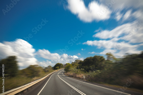Australian mountain highway