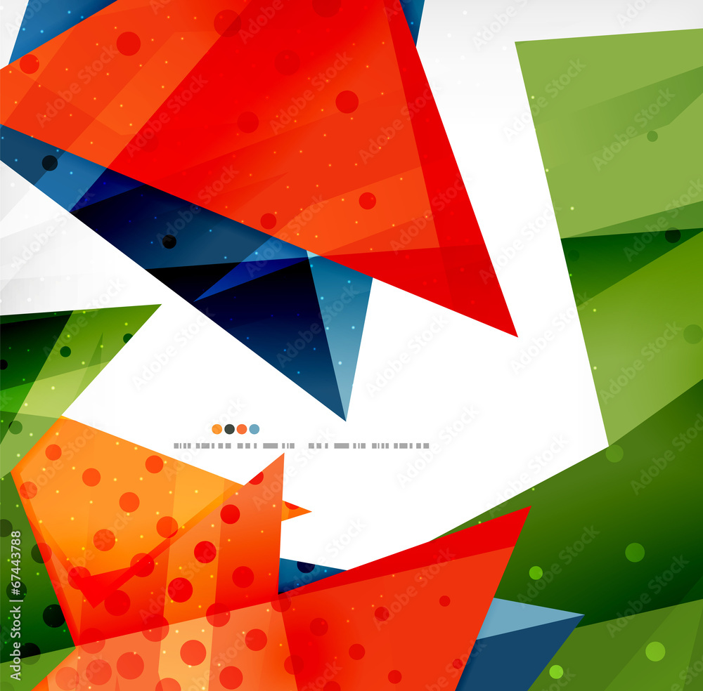 Modern 3d glossy overlapping triangles Modern 3d glossy overlapping triangles