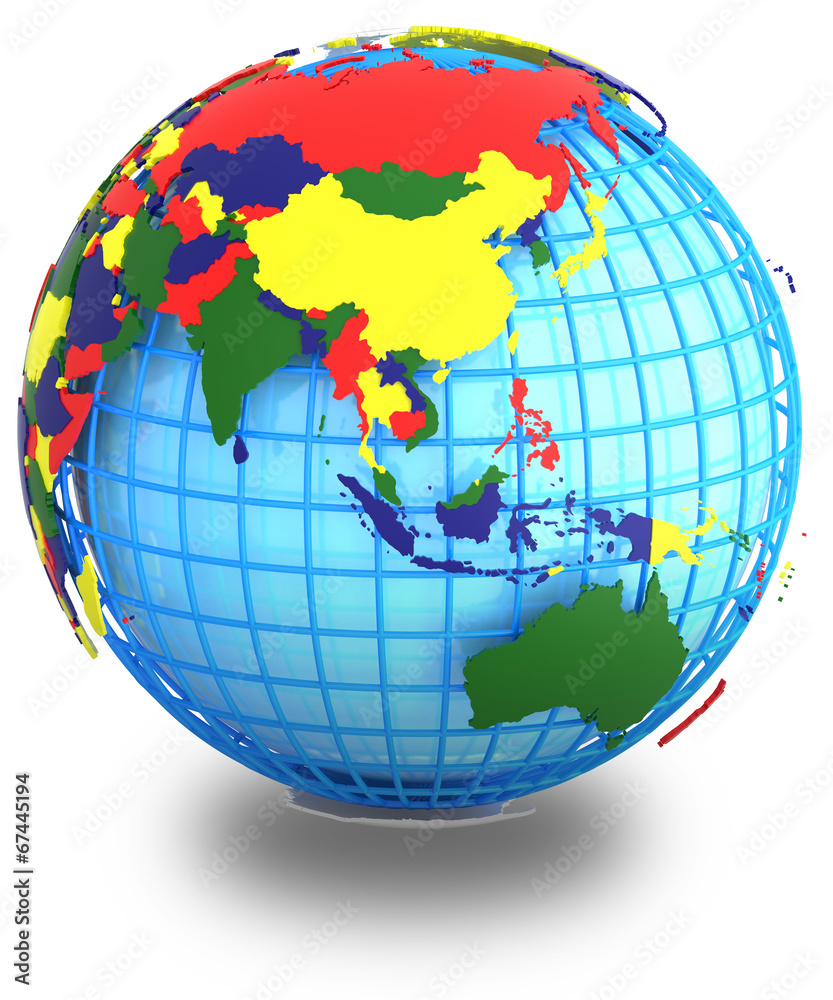 Asia on Earth Asia on Earth