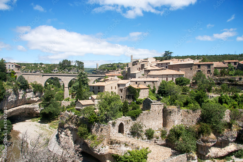 Minerve ancient wine and tourist village in southern France Minerve ancient wine and tourist village in southern France