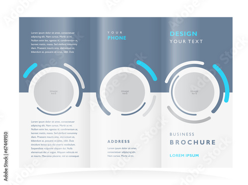 brochure design template vector geometric abstract,