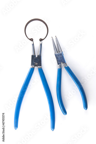 Snapring plier.