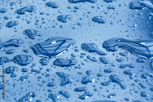 Bilde på lerret Pattern of water drops