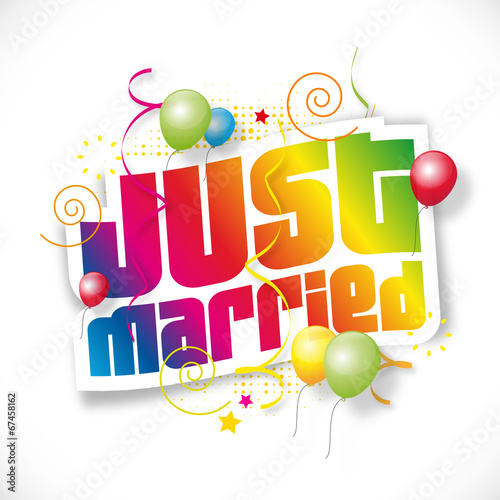 Just married