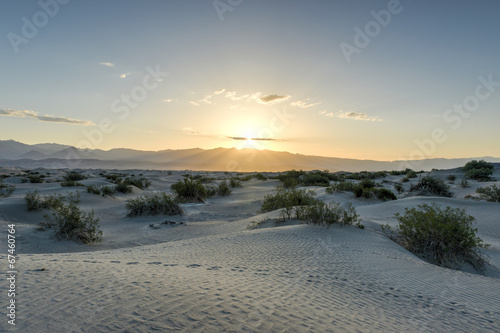 Mesquite Flat Sand Dunes  Death Valley