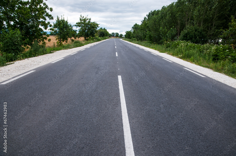 Asphalt road