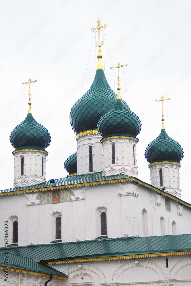 Church of Elijah the Phophet in Yaroslavl city. UNESCO Heritage.