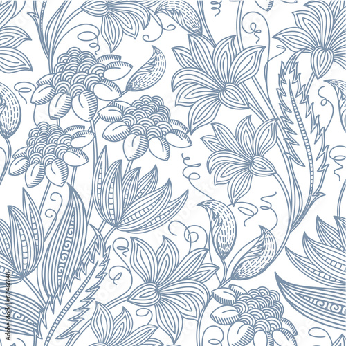 Seamless floral background