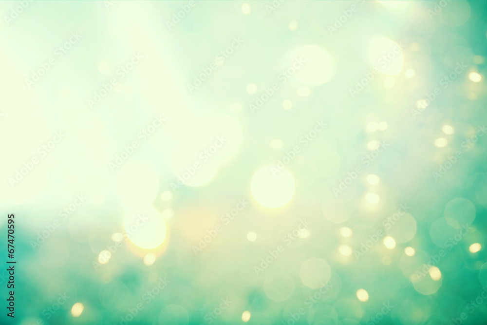 Abstract teal light background - obrazy, fototapety, plakaty 