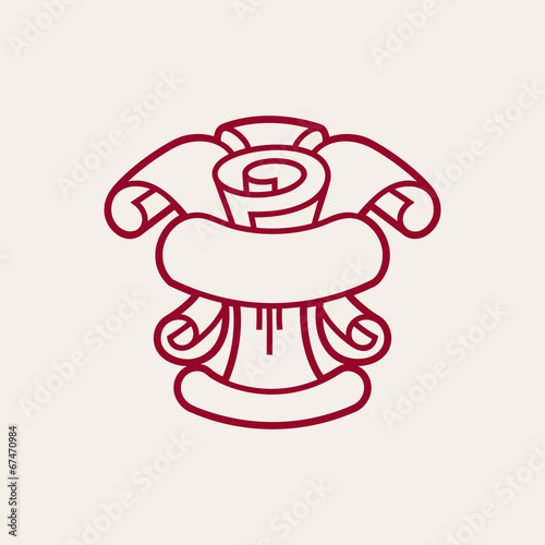 Rolls wallpaper sign
