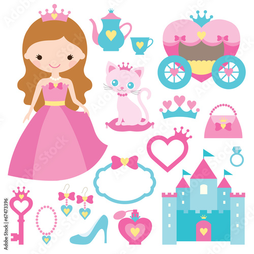 Princess design elements #67473396